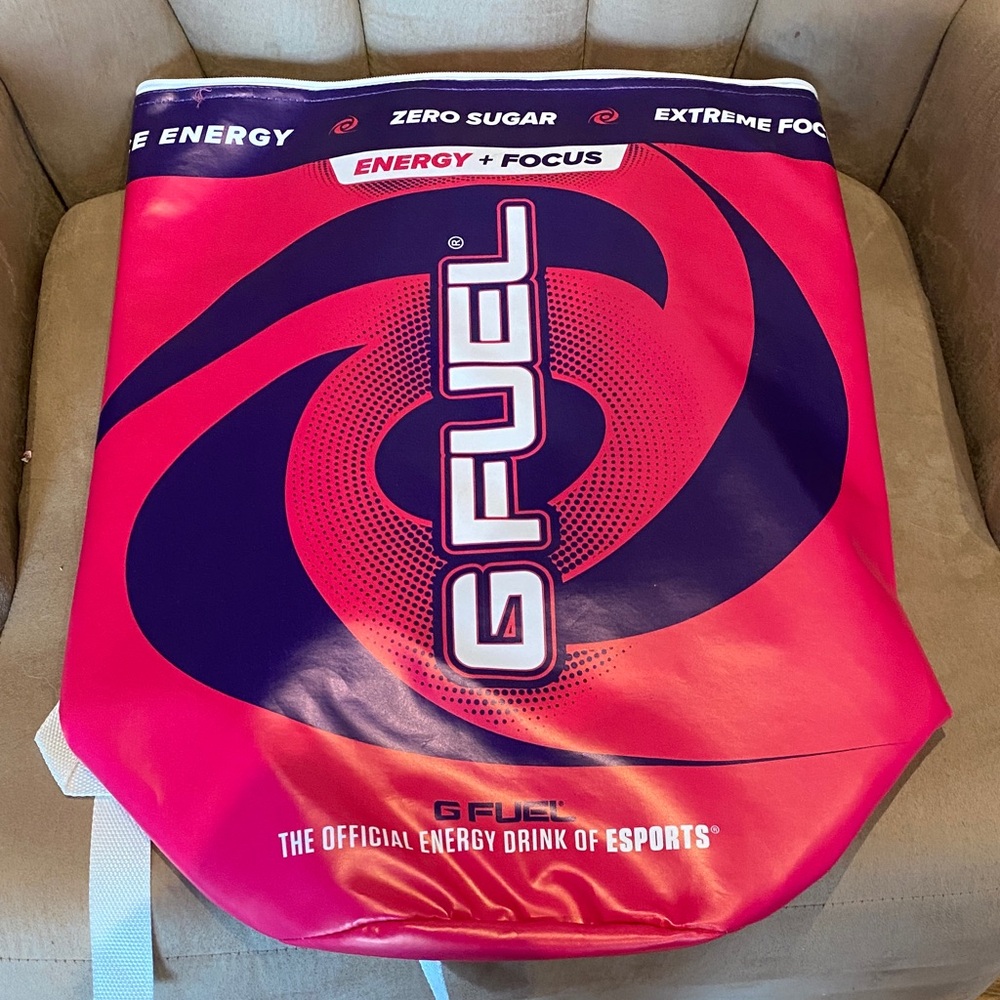 Pink and Blue Energy Bag